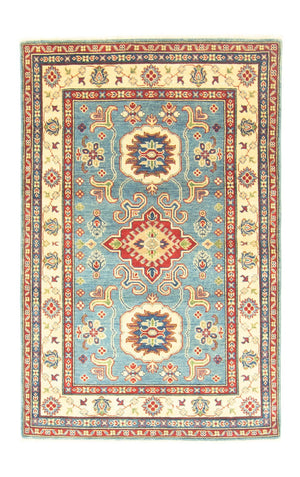 Alfombra Ziegler - Kazak - 183 x 117 cm - azul marino