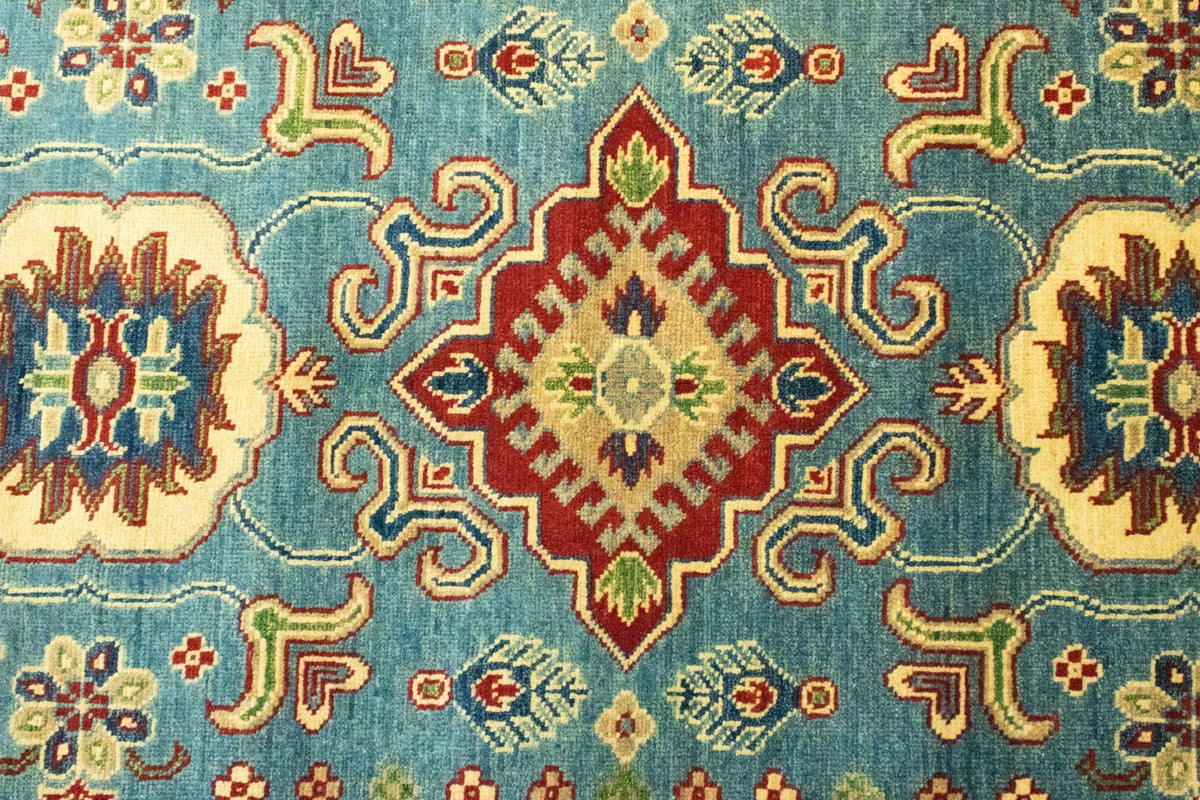 Alfombra Ziegler - Kazak - 183 x 117 cm - azul marino