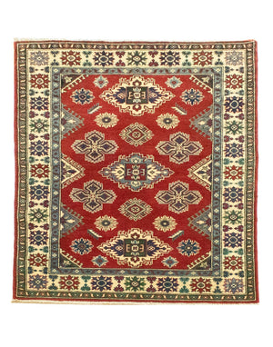 Alfombra Ziegler - Kazak - 174 x 117 cm - rojo