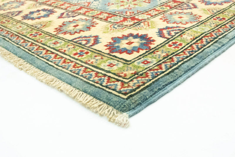Alfombra Ziegler - Kazak - 183 x 118 cm - azul claro