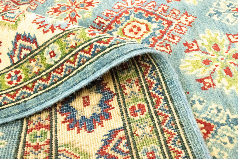 Alfombra Ziegler - Kazak - 183 x 118 cm - azul claro