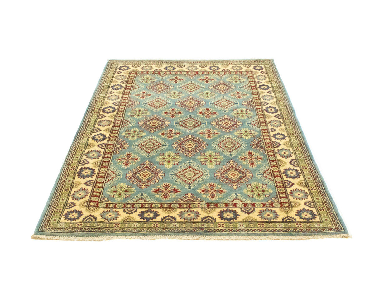 Alfombra Ziegler - Kazak - 183 x 118 cm - azul claro