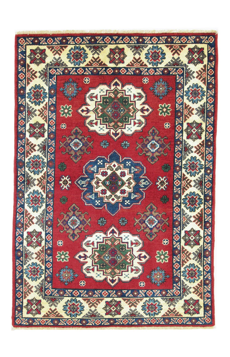 Alfombra Ziegler - Kazak - 149 x 100 cm - rojo