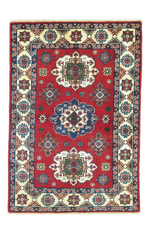 Alfombra Ziegler - Kazak - 149 x 100 cm - rojo