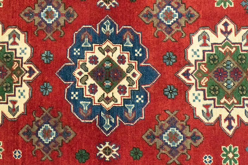 Alfombra Ziegler - Kazak - 149 x 100 cm - rojo