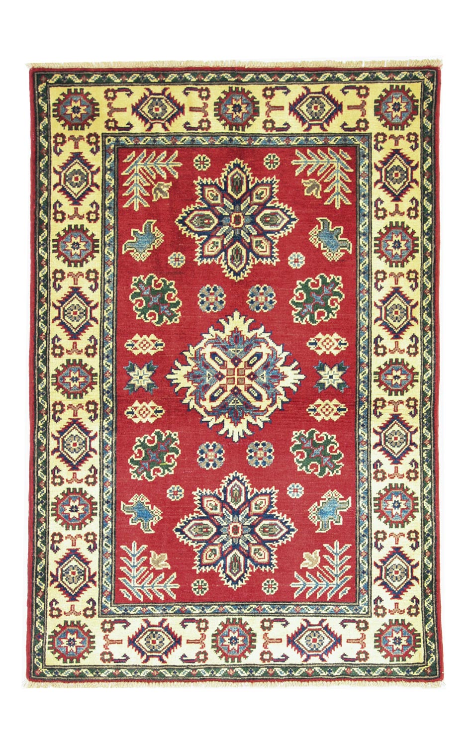 Alfombra Ziegler - Kazak - 147 x 97 cm - rojo