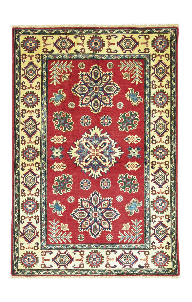Alfombra Ziegler - Kazak - 147 x 97 cm - rojo