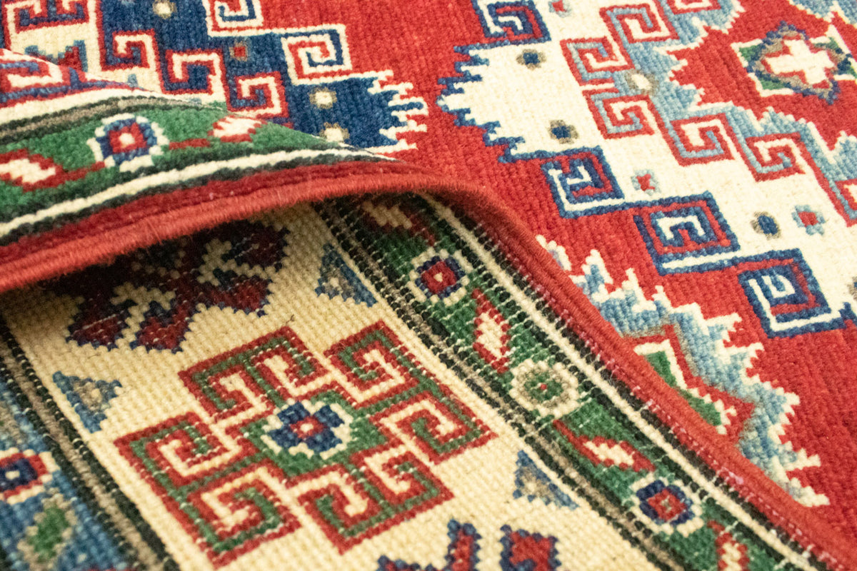 Alfombra Ziegler - Kazak - 145 x 102 cm - rojo