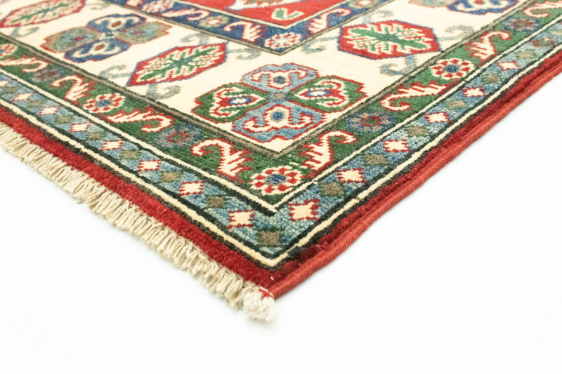 Alfombra Ziegler - Kazak - 212 x 146 cm - rojo oscuro