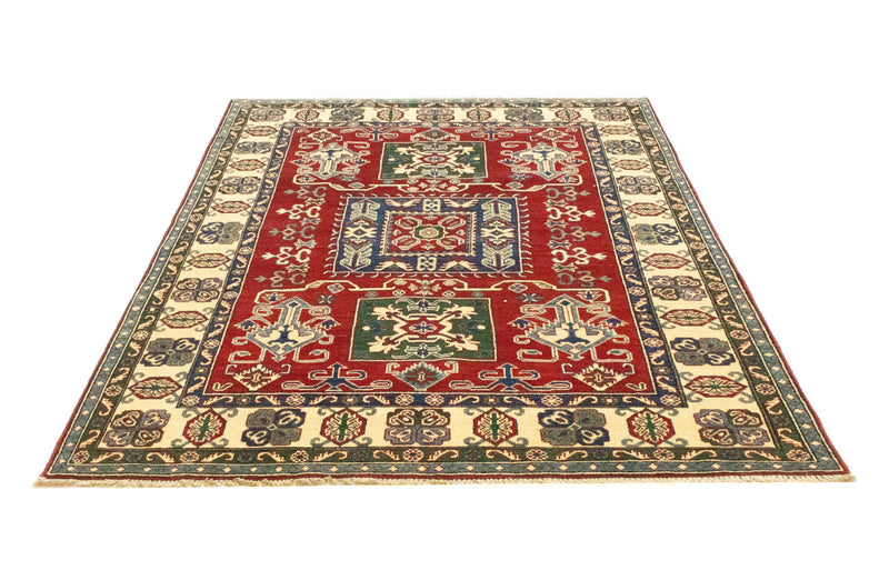 Alfombra Ziegler - Kazak - 212 x 146 cm - rojo oscuro