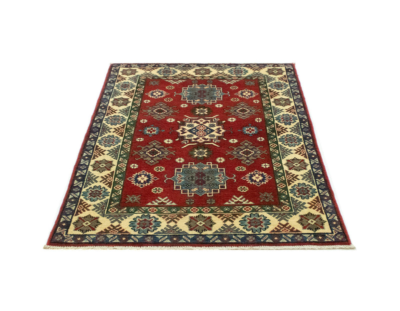 Alfombra Ziegler - Kazak - 144 x 97 cm - rojo