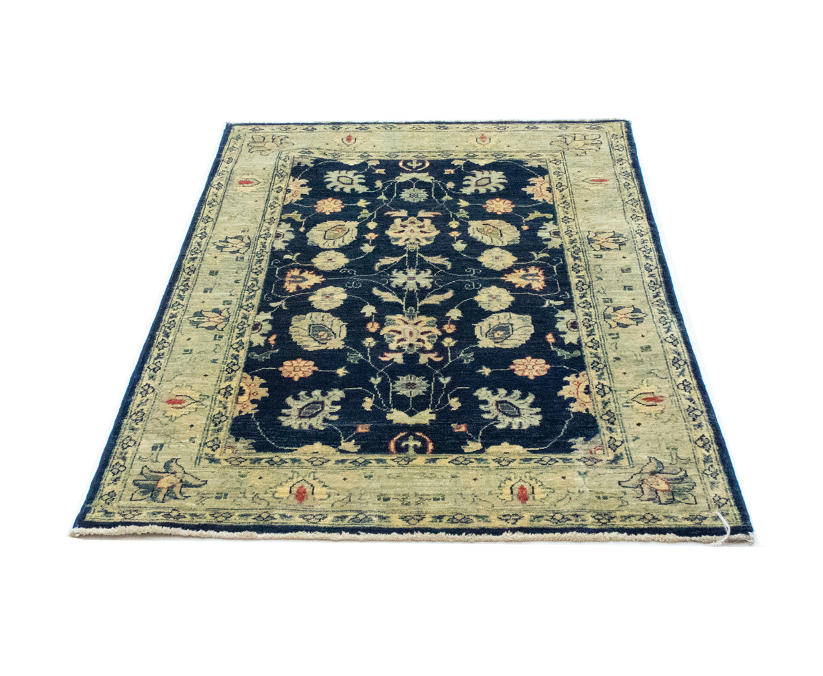Alfombra Ziegler - 149 x 100 cm - azul oscuro