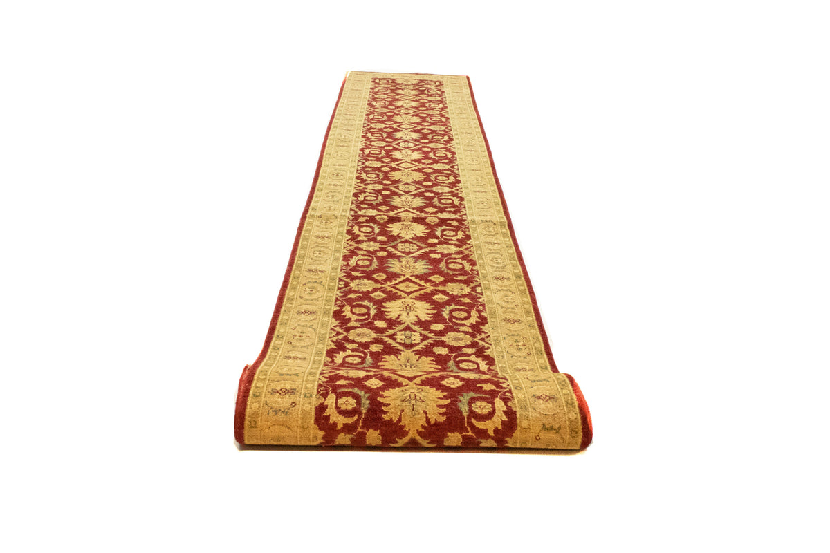 Alfombra de pasillo Alfombra Ziegler - 588 x 84 cm - rojo