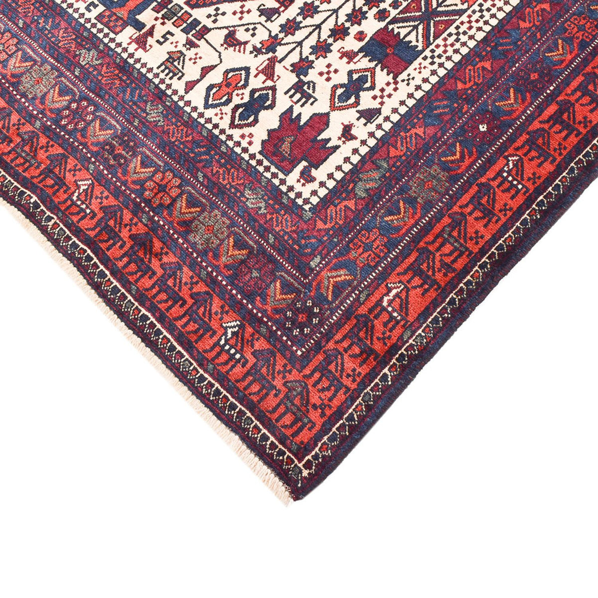 Alfombra Belutsch - 210 x 153 cm - crema