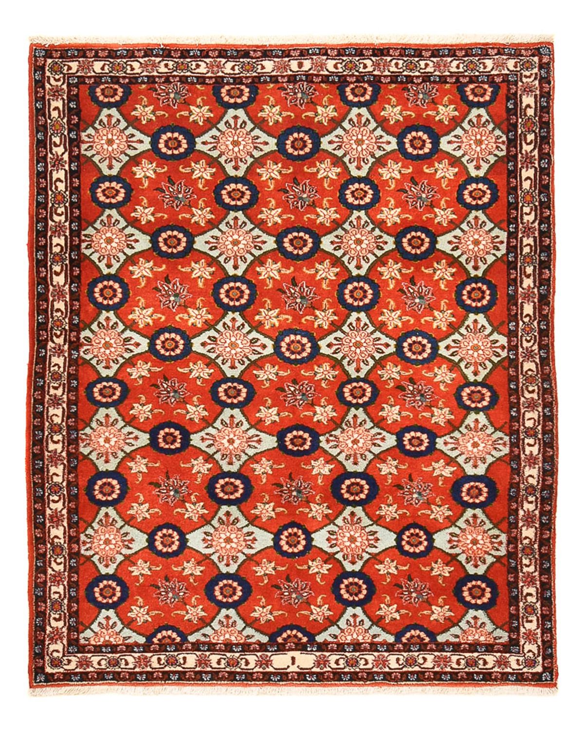 Alfombra persa - Nómada - 148 x 114 cm - multicolor