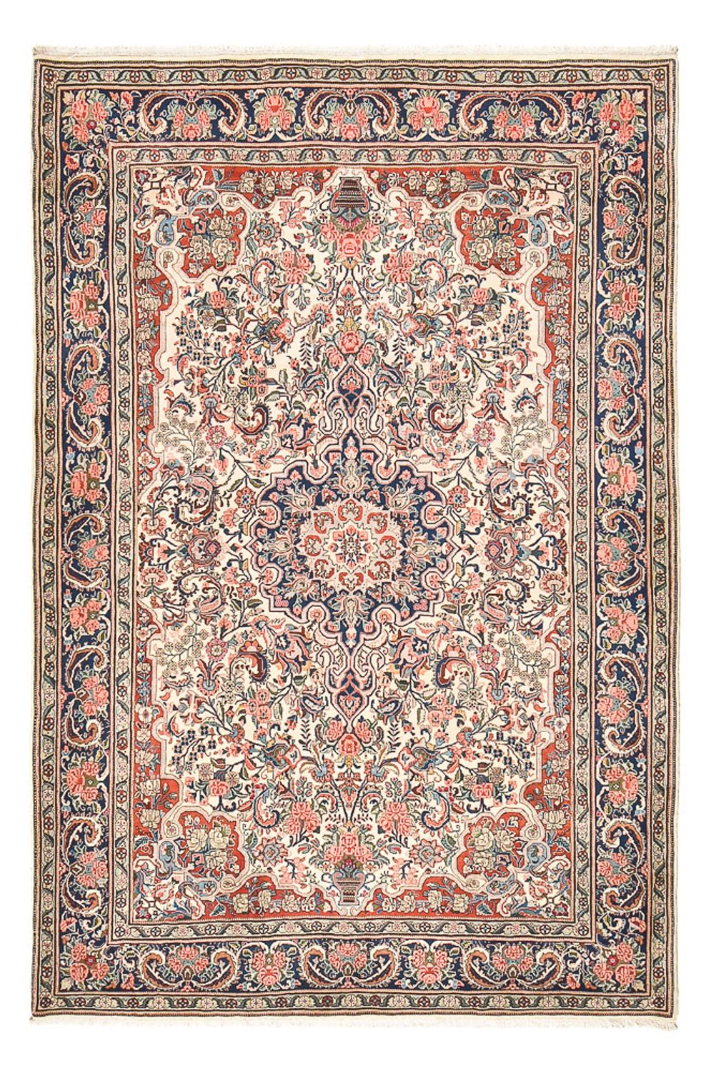 Alfombra persa - Bidjar - 307 x 205 cm - beige claro