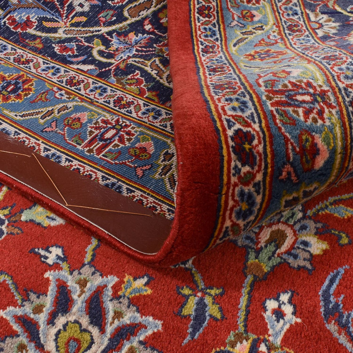 Alfombra persa - Keshan - 392 x 295 cm - rojo