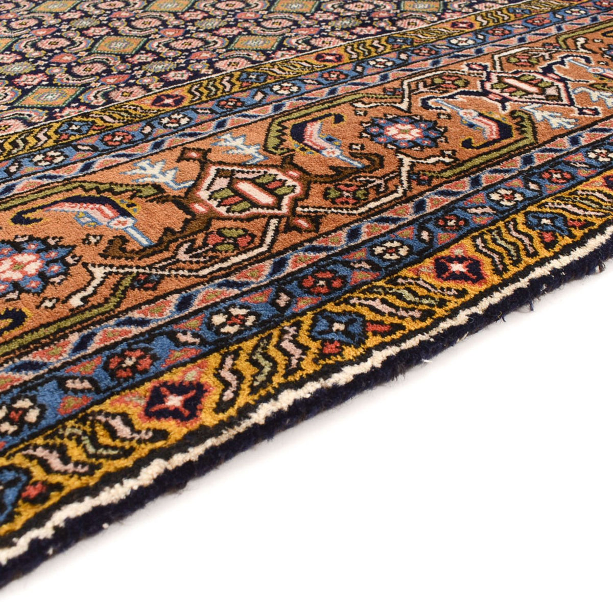 Alfombra persa - Nómada - 295 x 193 cm - beige oscuro