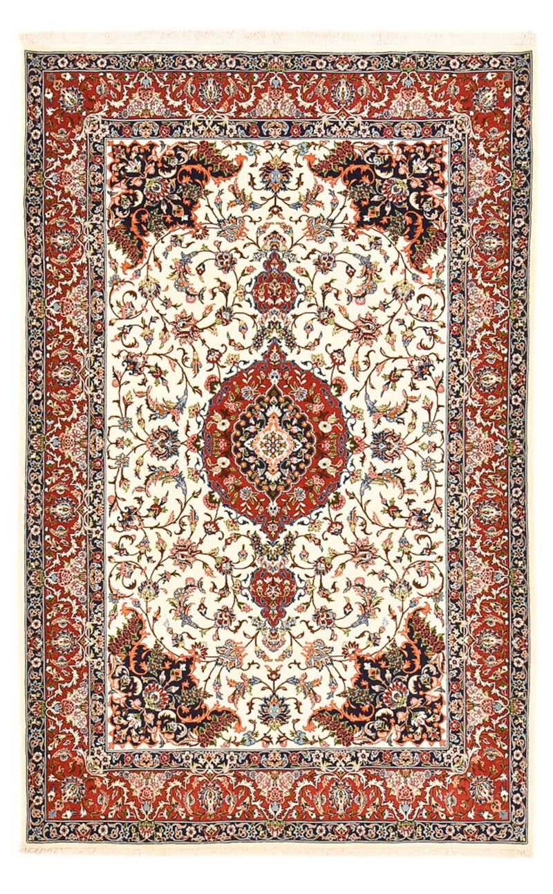 Alfombra Persa - Ghom - Royal - 216 x 140 cm - crema