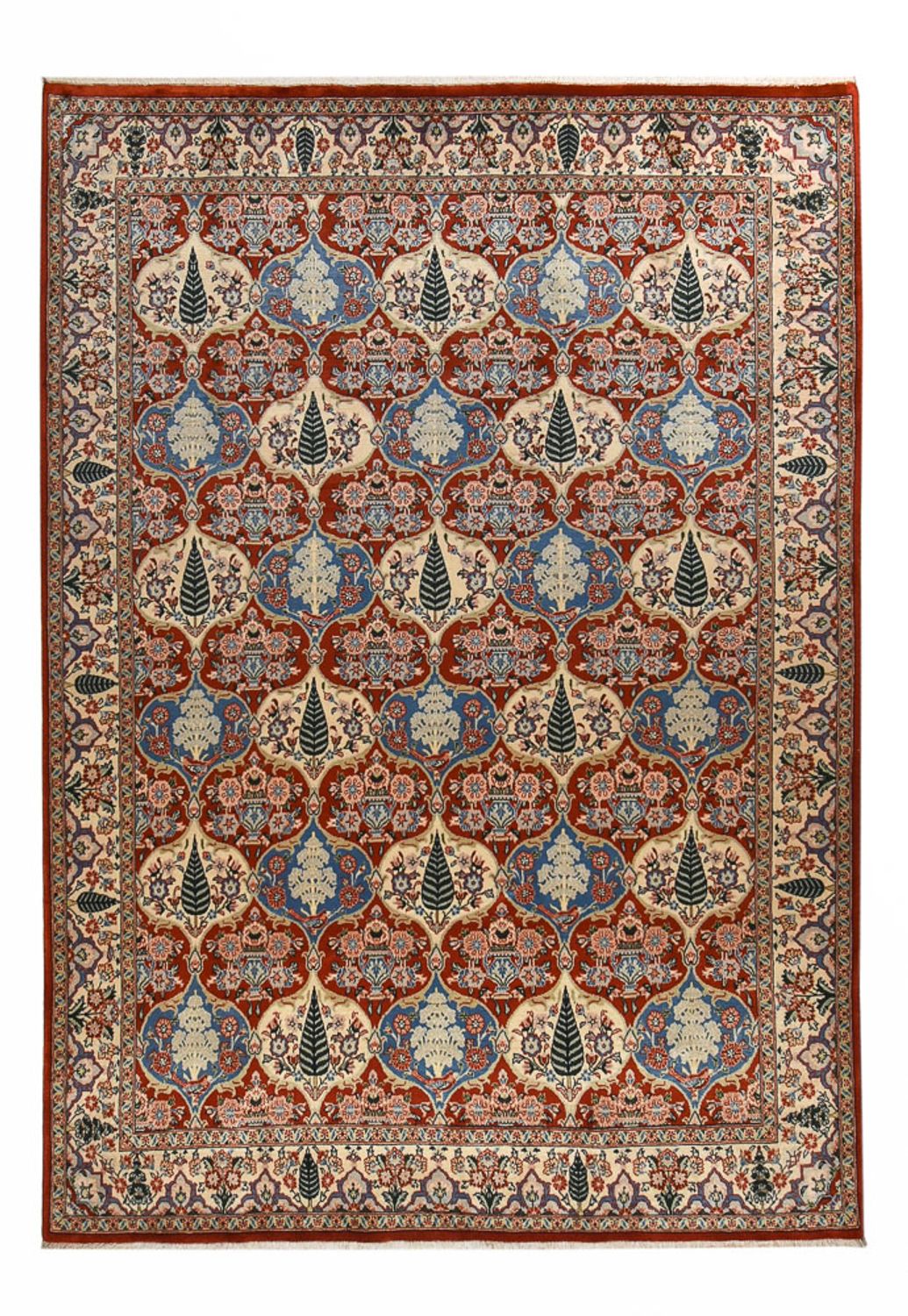 Alfombra persa - Nómada - 288 x 198 cm - multicolor