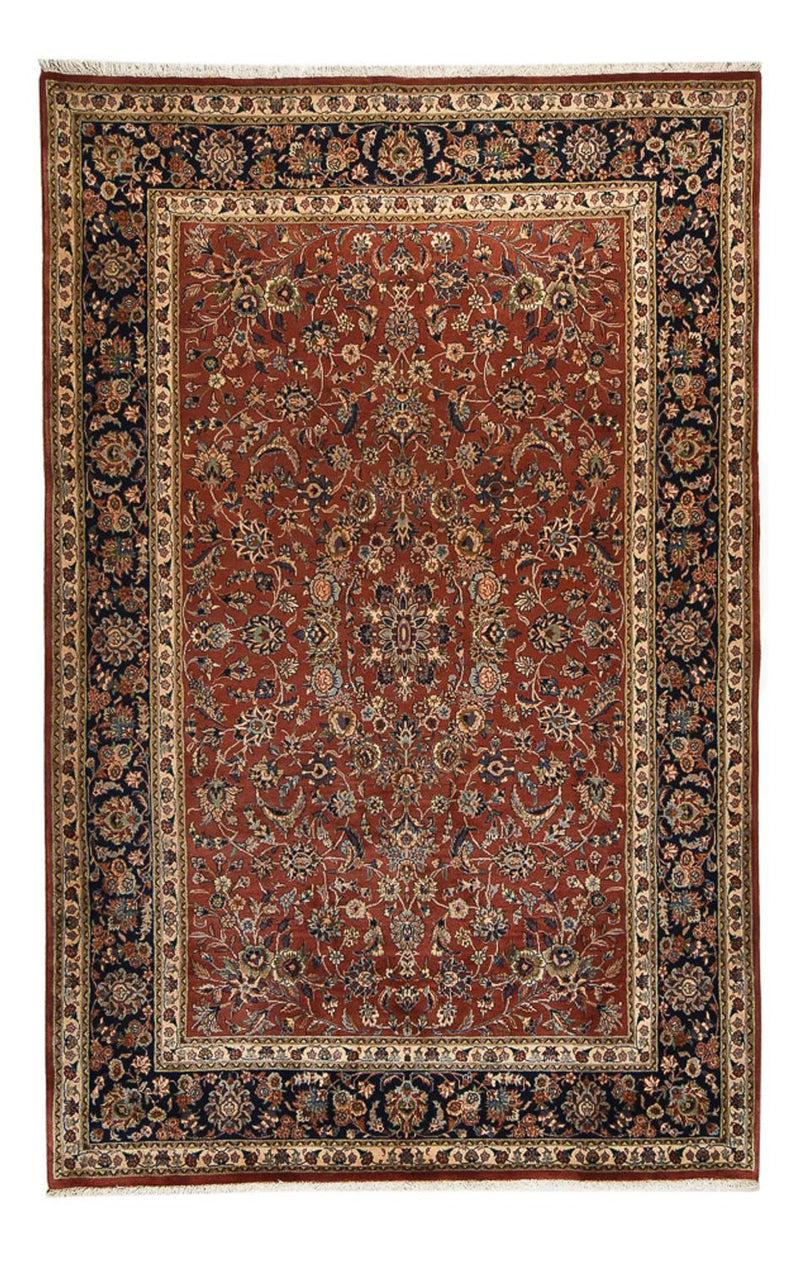 Alfombra persa - Nómada - 296 x 194 cm - rojo oscuro