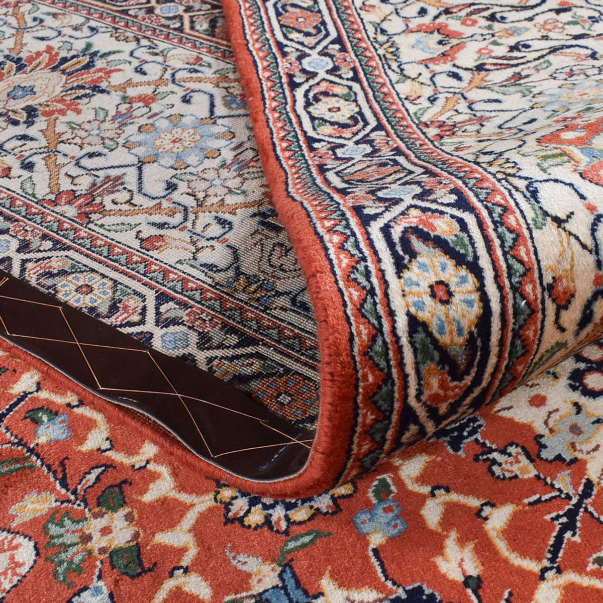 Alfombra persa - Clásica - Real - 380 x 297 cm - rojo claro