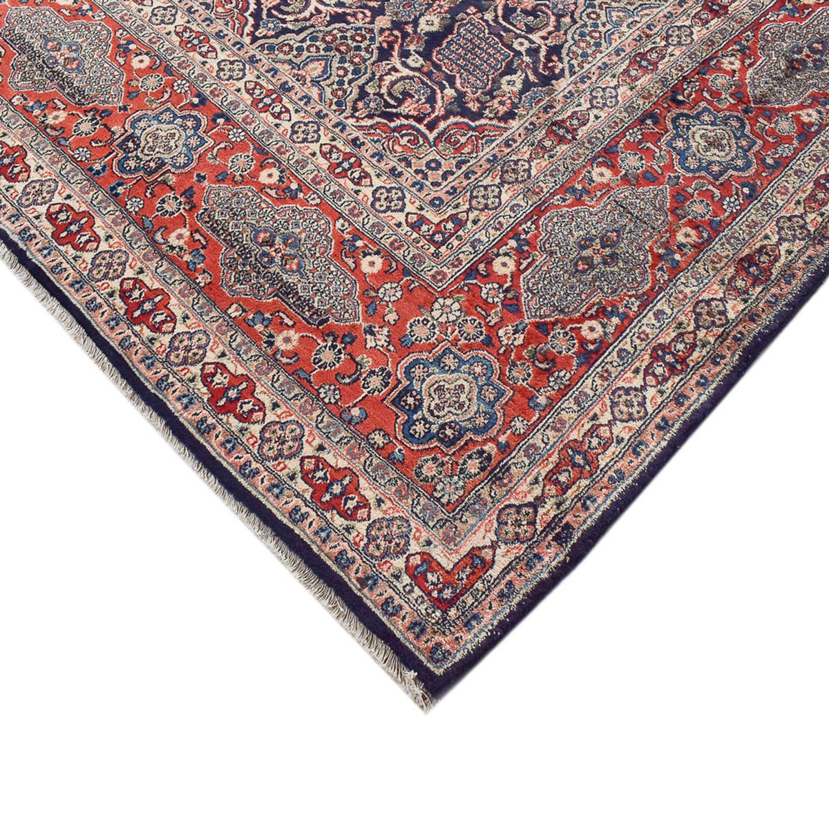 Alfombra persa - Clásica - 400 x 293 cm - gris oscuro