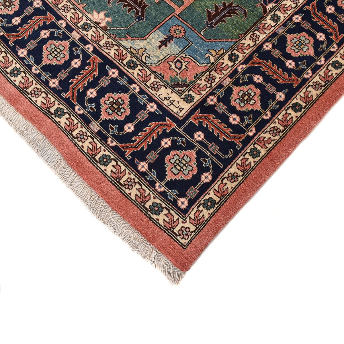Alfombra persa - Nómada - 307 x 202 cm - rojo claro