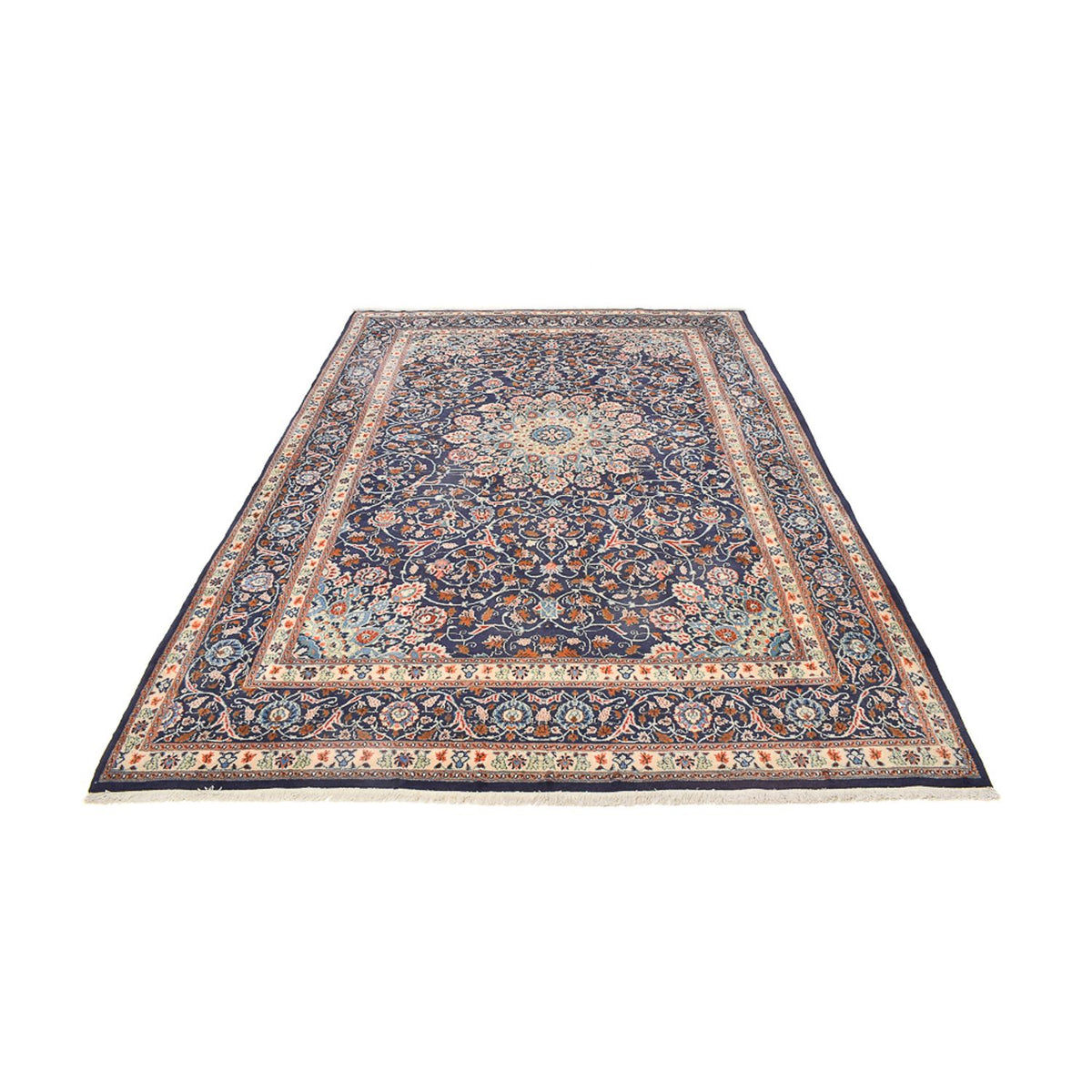 Alfombra persa - Clásica - 310 x 217 cm - azul oscuro