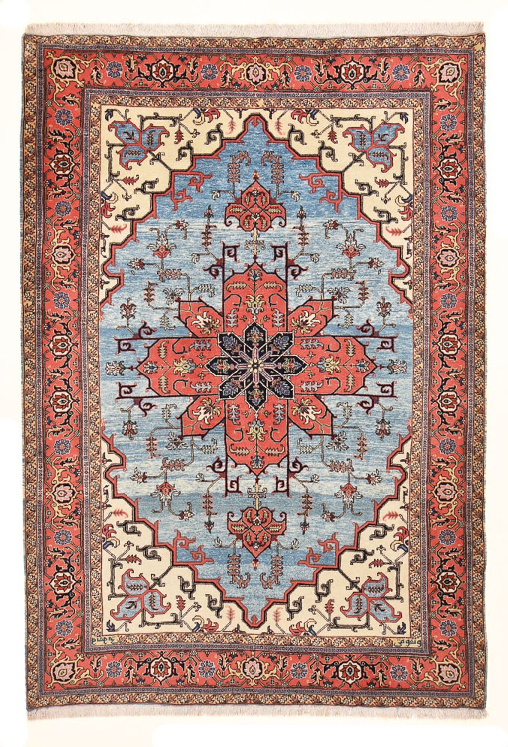 Alfombra persa - Nómada - 295 x 205 cm - multicolor
