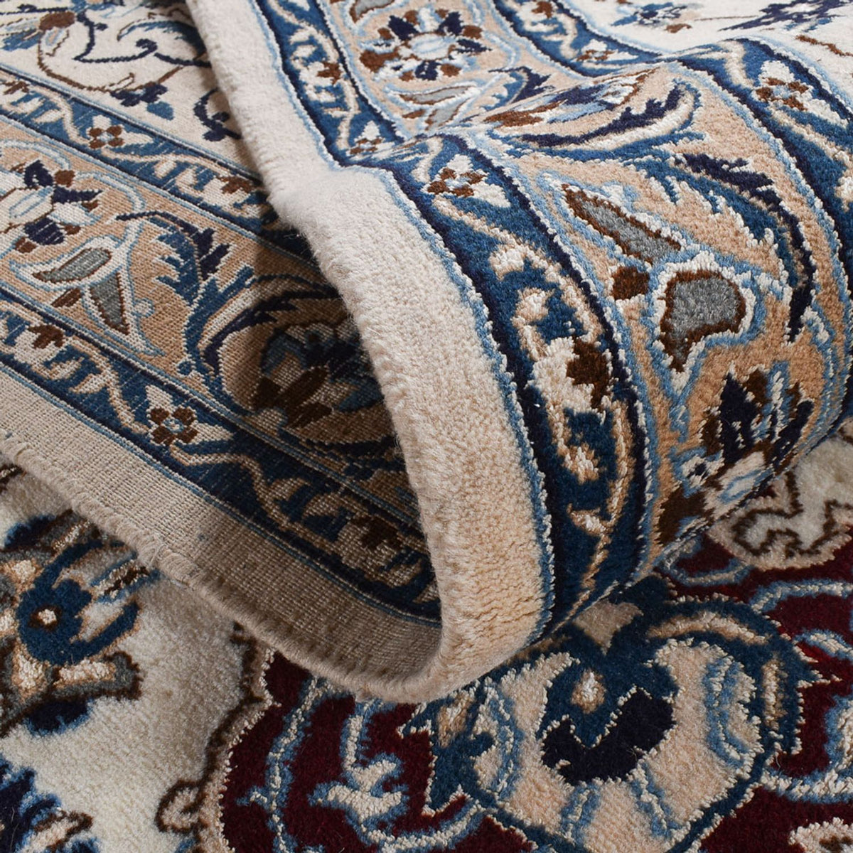 Alfombra Persa - Nain - Real - 626 x 390 cm - gris