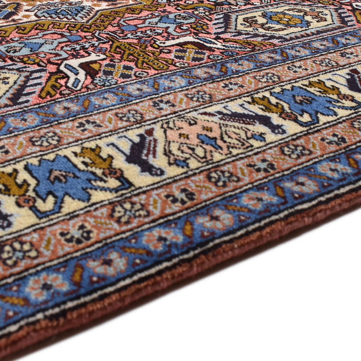 Alfombra persa - Nómada - 192 x 140 cm - multicolor