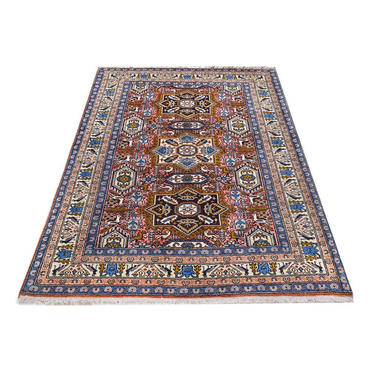 Alfombra persa - Nómada - 192 x 140 cm - multicolor