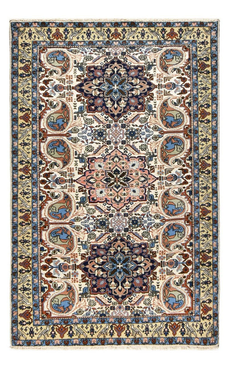 Alfombra persa - Nómada - 205 x 132 cm - multicolor
