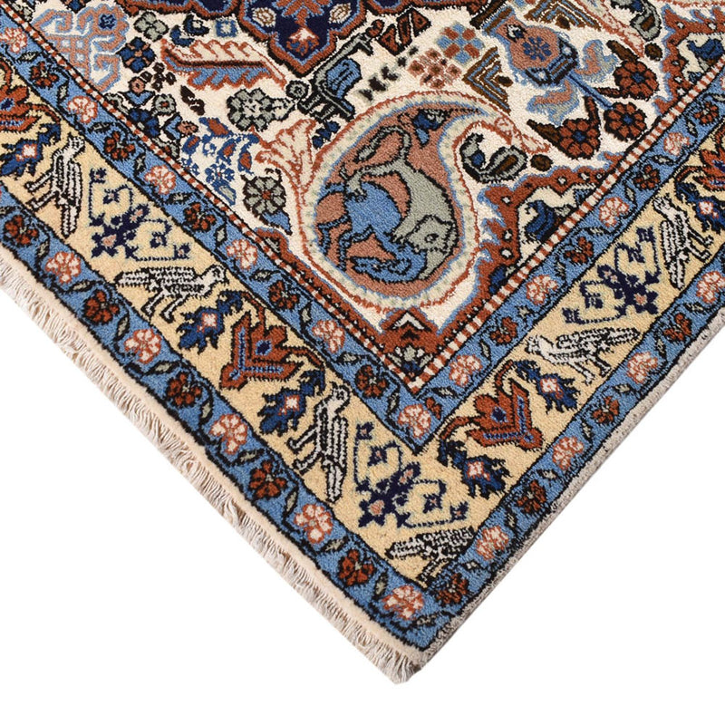 Alfombra persa - Nómada - 205 x 132 cm - multicolor