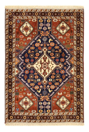 Alfombra Gabbeh - Persa Kashkuli - 148 x 103 cm - multicolor