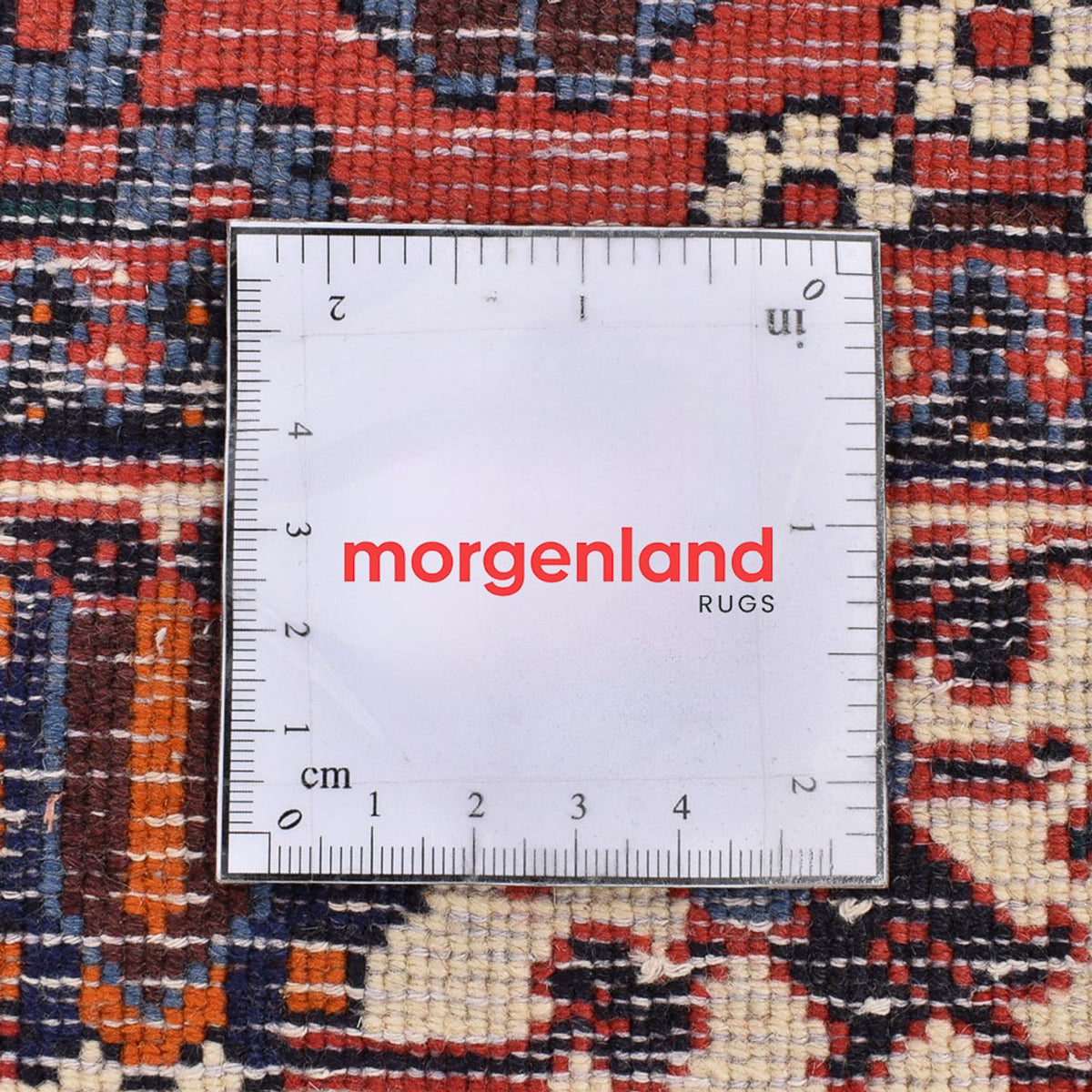 Alfombra persa - Nómada - 154 x 114 cm - rojo claro