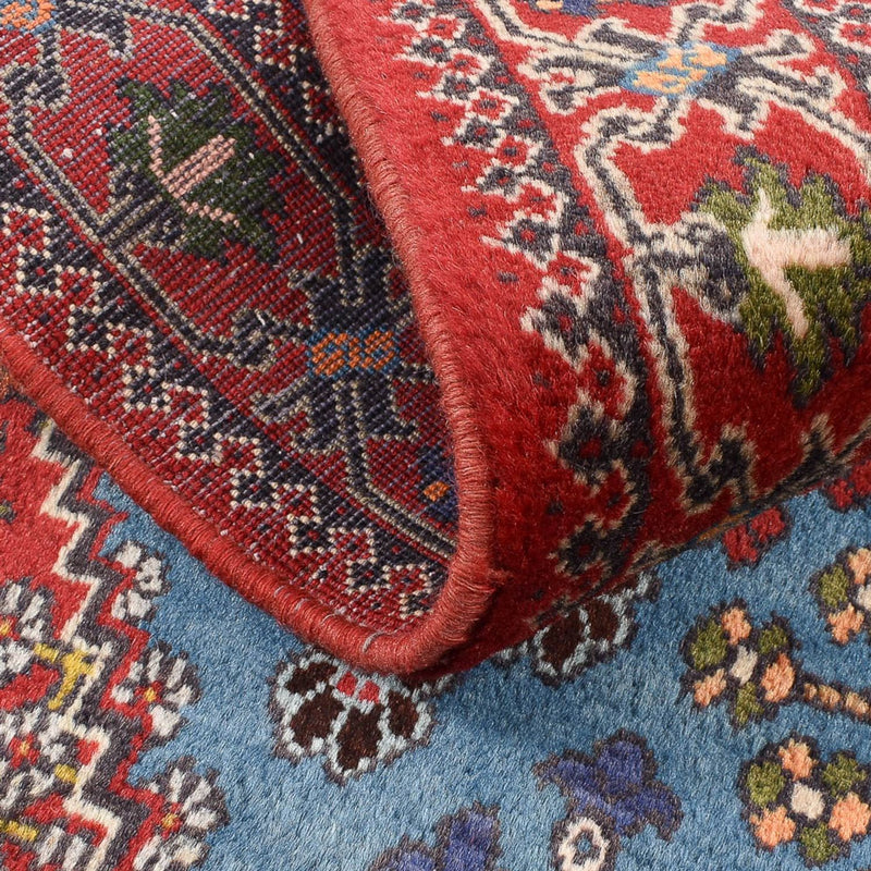 Alfombra persa - Nómada - 154 x 113 cm - multicolor