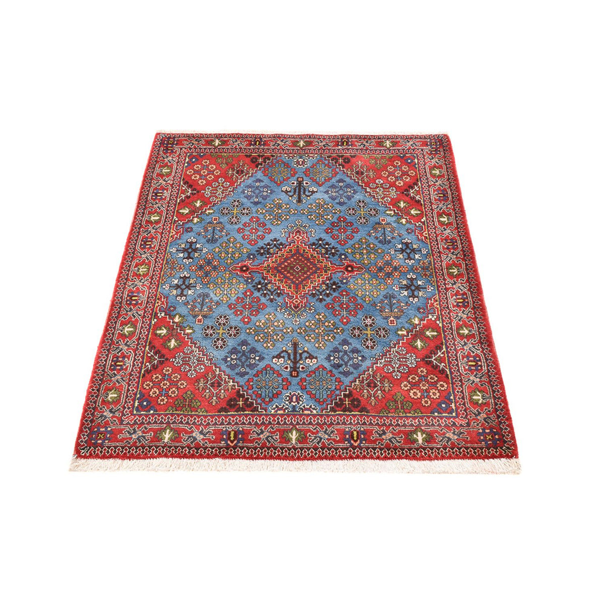 Alfombra persa - Nómada - 154 x 113 cm - multicolor