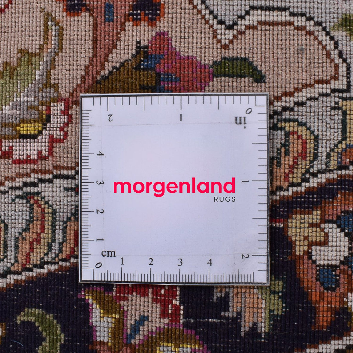 Alfombra Persa - Tabriz - Prima redondo  - 300 x 300 cm - rojo