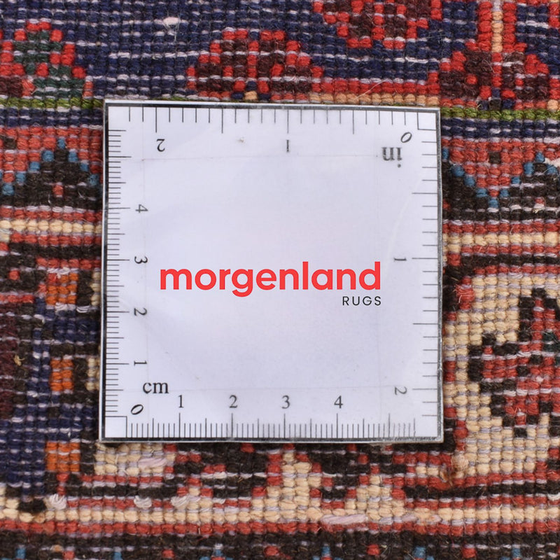 Alfombra persa - Nómada - 160 x 113 cm - rojo claro