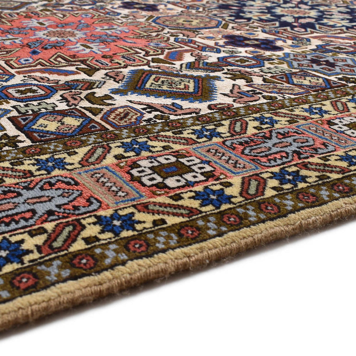 Alfombra persa - Nómada - 200 x 142 cm - multicolor