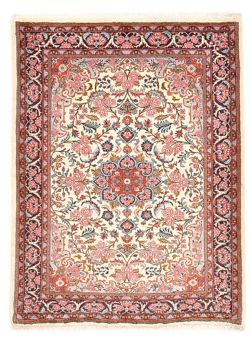 Alfombra persa - Nómada - 164 x 120 cm - rosa