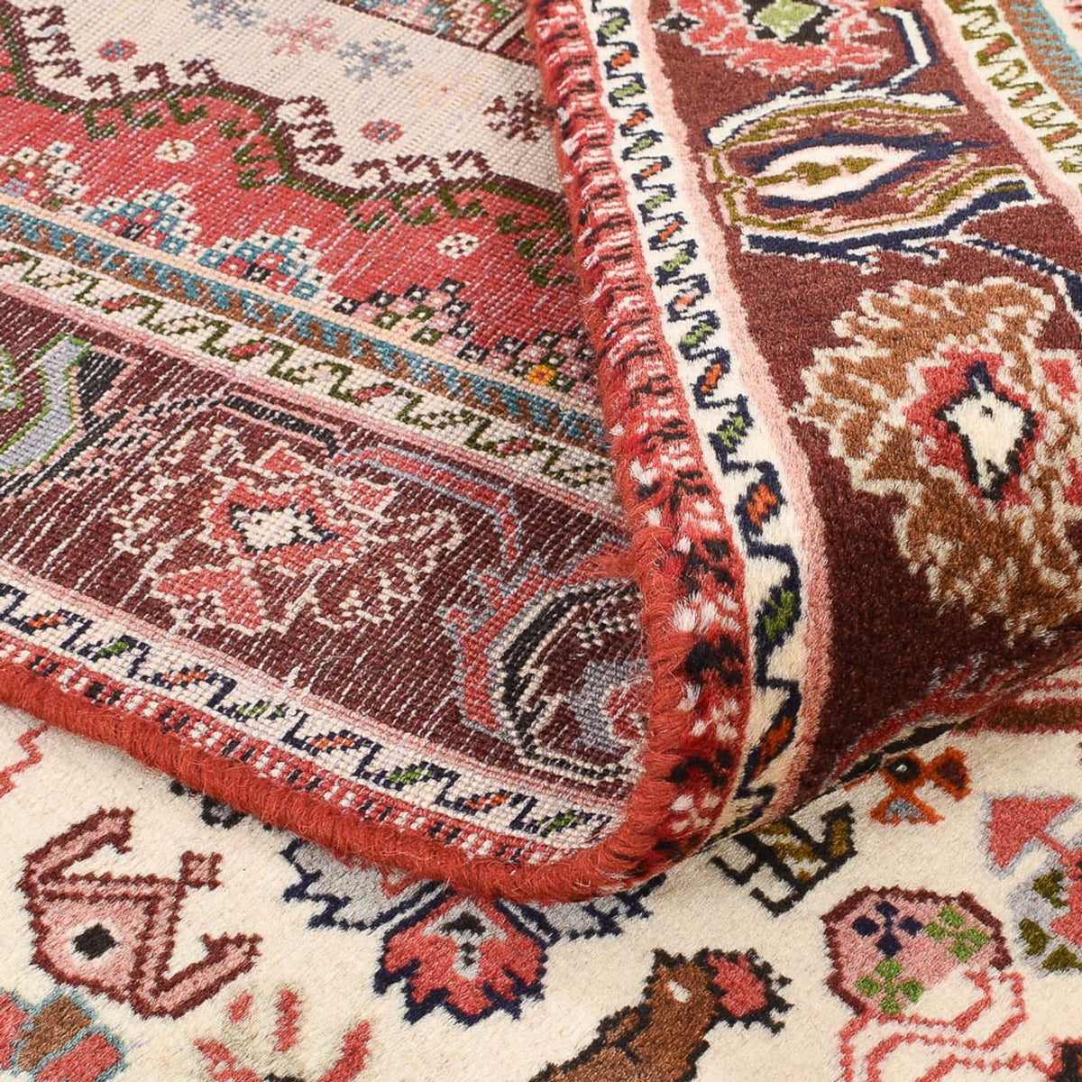 Alfombra Gabbeh - Persa Kashkuli - 200 x 150 cm - crema