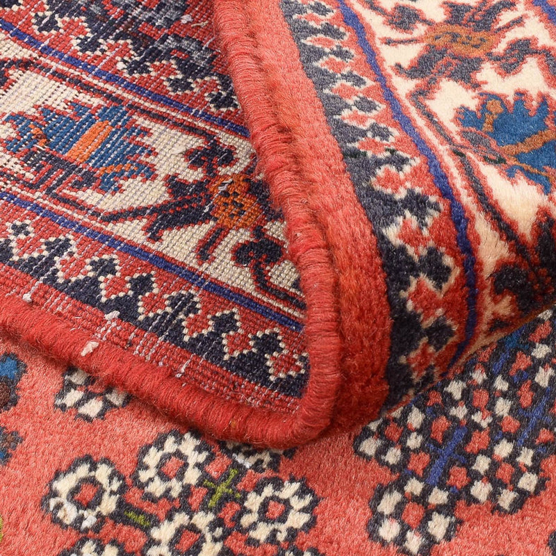 Alfombra Gabbeh - Persa Kashkuli - 155 x 114 cm - rojo claro