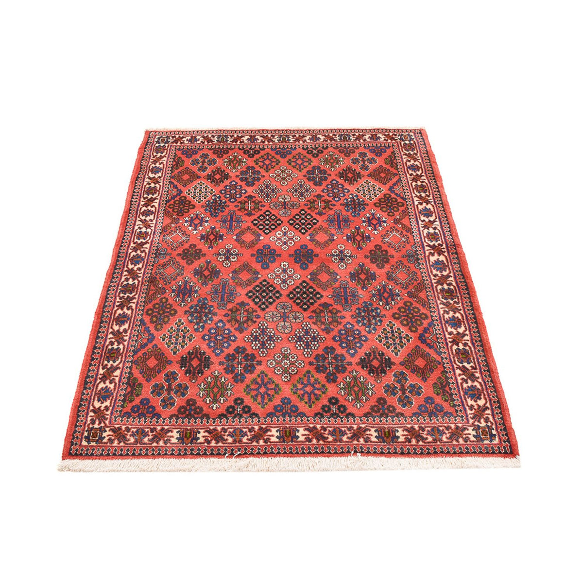 Alfombra Gabbeh - Persa Kashkuli - 155 x 114 cm - rojo claro