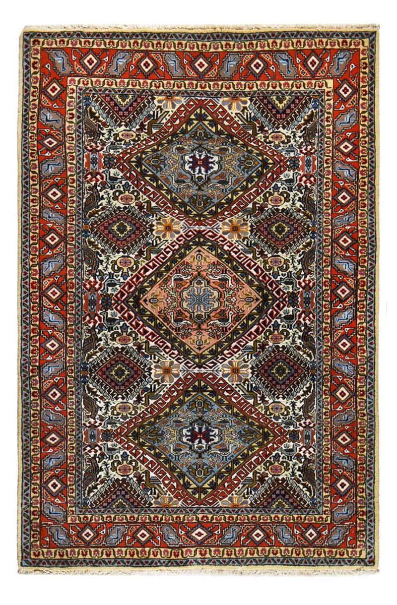 Alfombra persa - Nómada - 200 x 135 cm - multicolor