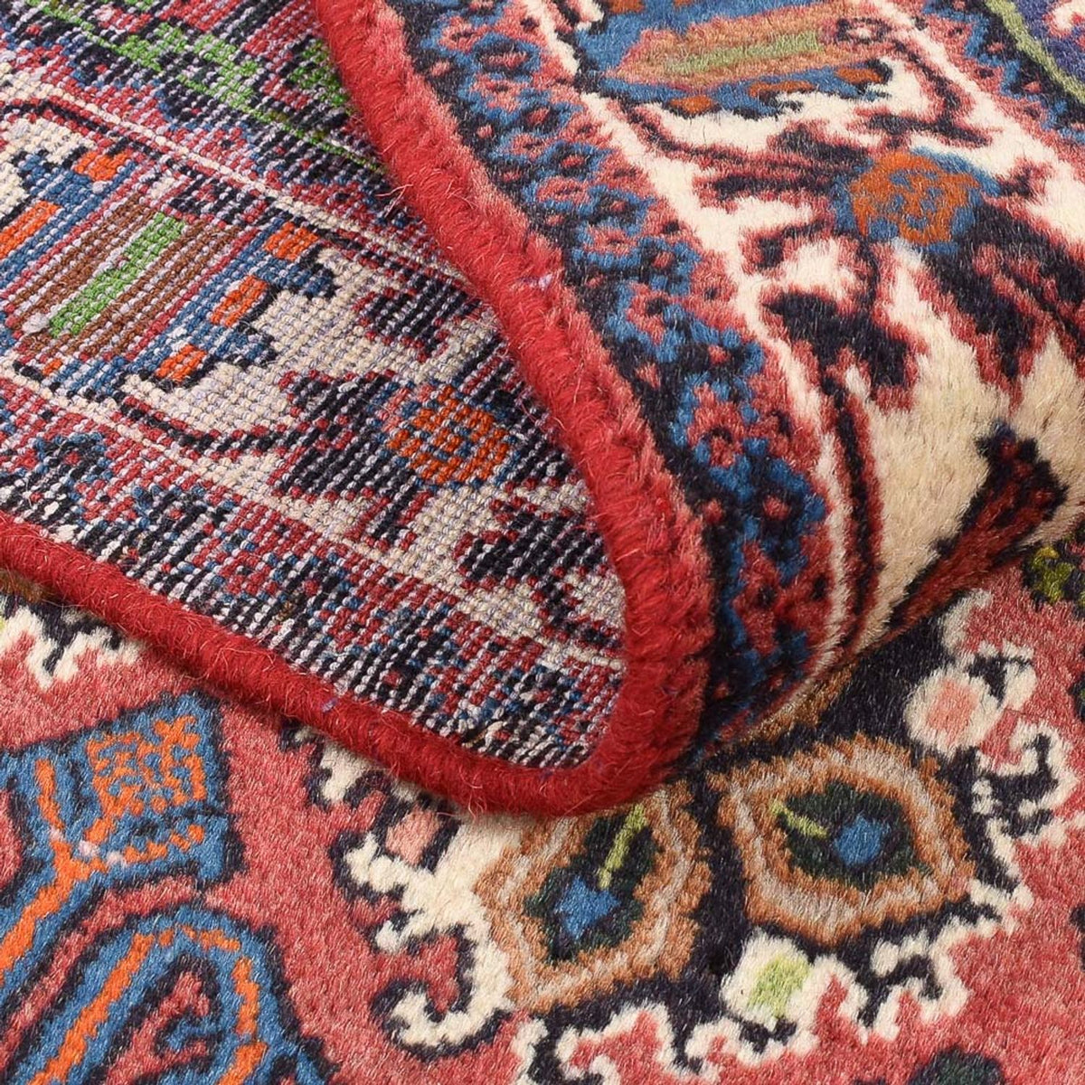 Alfombra persa - Nómada - 154 x 104 cm - multicolor