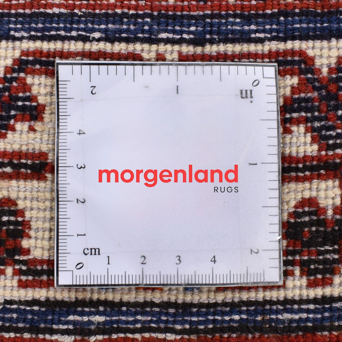 Alfombra persa - Nómada - 150 x 112 cm - rojo claro