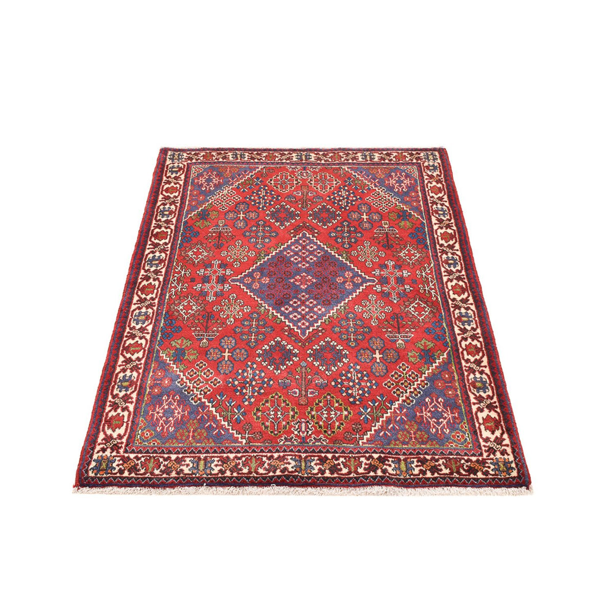Alfombra persa - Nómada - 160 x 112 cm - multicolor